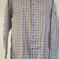 DESTOCKAGE - Chemise &agrave; carreau Sancy Lovergreen