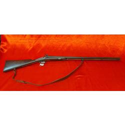 Fusil a chien a chargement par la gueule calibre 12 ench&egrave;re a 1 euro