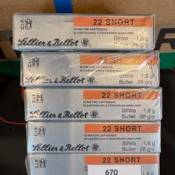 munitions 22 SHORT