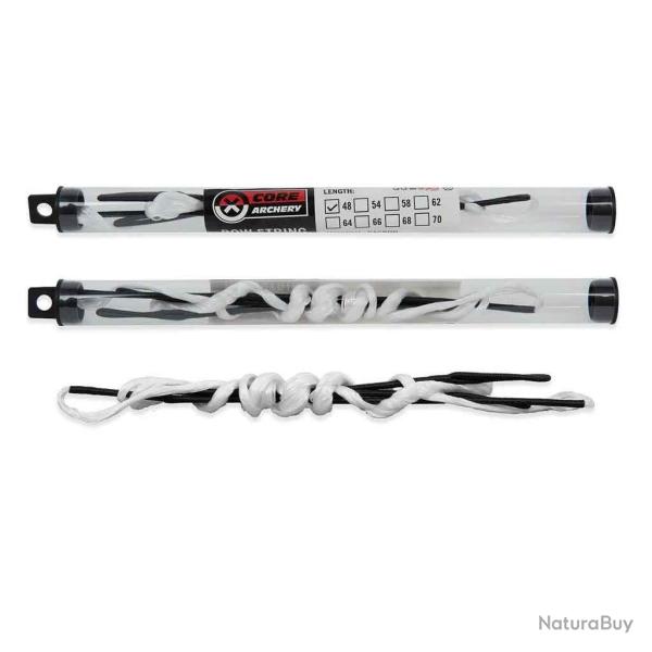 Corde recurve Dacron blanche 68"