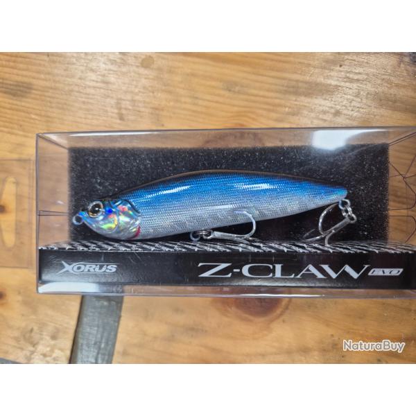 LEURRE  DE SURFACE - XORUS - Z CLAW EVO - 10Cm COLORIS EXCLUSIF AURORA ALCEDO