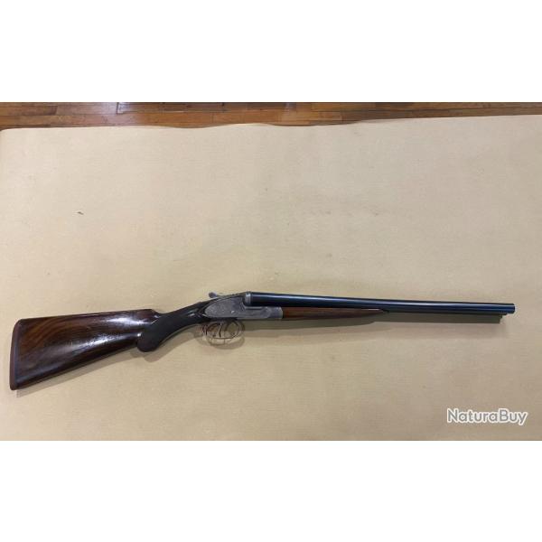 FUSIL JUXTAPOSE JEAN BREUIL12/70 48 cm LISSE/LISSE