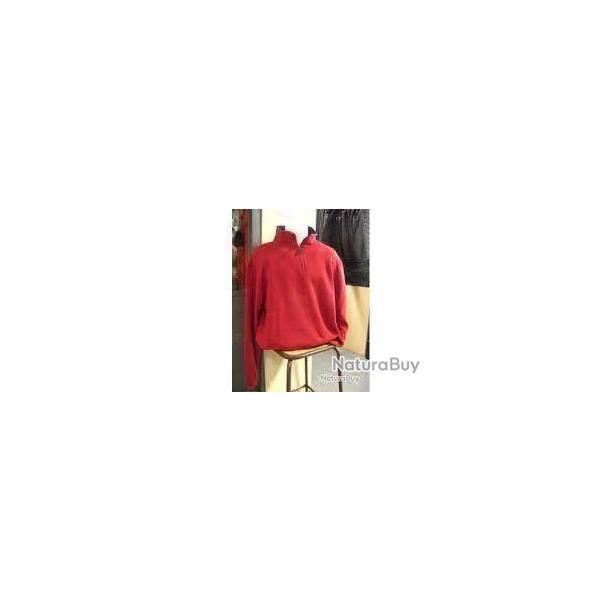 DESTOCKAGE - Sweat lovergreen couleur Rouge