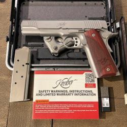 Pistolet semi-automatique Kimber 1911 Stainless Target 2 45ACP