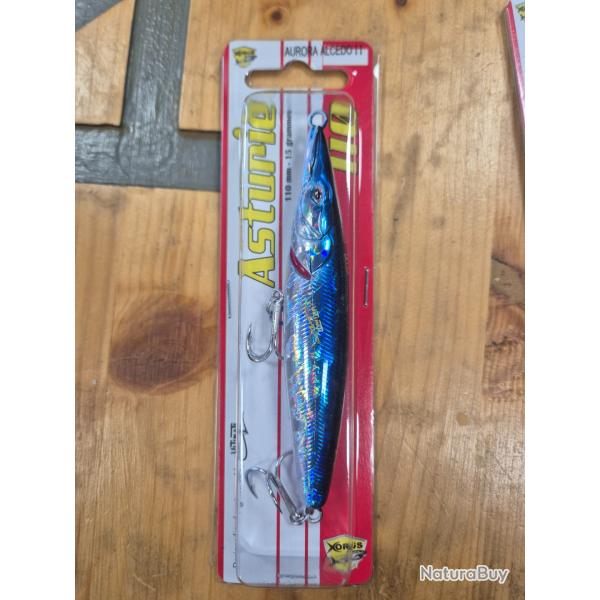 Leurre Flottant - Xorus - Asturie 110 - 11Cm -COLORIS EXCLUSIF AURORA ALCEDO