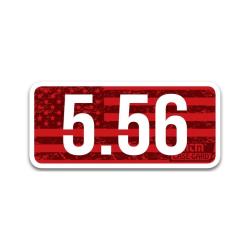 CL autocollant Calibre 5.56 (8) MTM Case-Gard