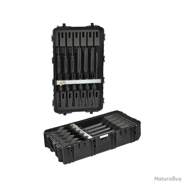 Explorer Cases Valise 10840.B D2 noire avec mousses haute densit� pour 6 armes longues