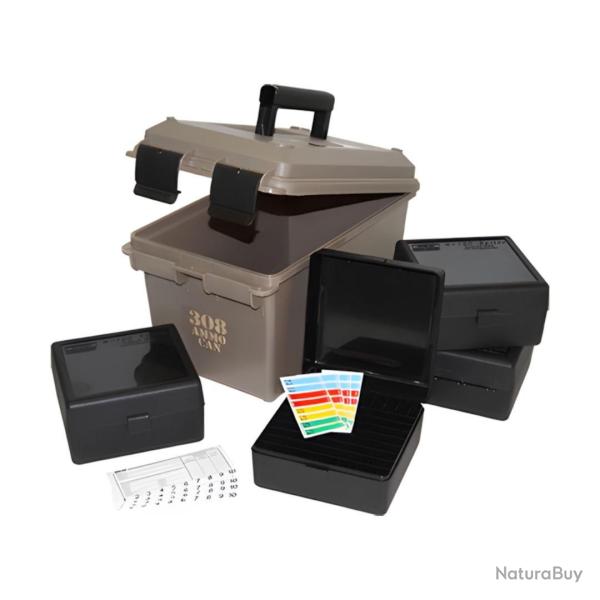 Boite stockage ACC308 400 rd 308 Win dark earth MTM...