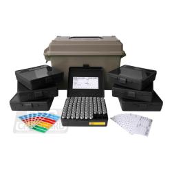 Boite stockage ACC45 700 rd 45 ACP dark earth MTM Case-Gard