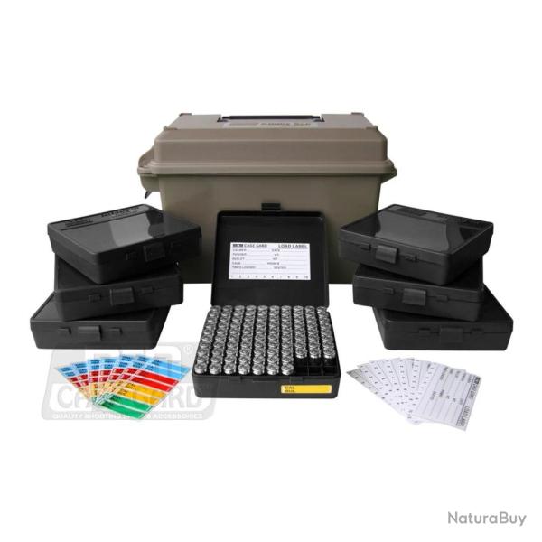 Boite stockage ACC45 700 rd 45 ACP dark earth MTM Case-Gard