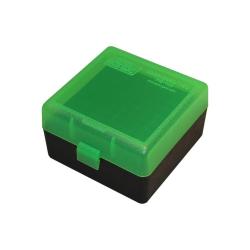 MTM Case-Gard RS-100 Bo&icirc;te 100 cartouches .223 Remington, 5.56x45, .300 Blackout, .204 Ruger Vert/No