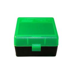 MTM Case-Gard RM-100-16T Bo&icirc;te 100 cartouches .308 Winchester, 6.5 Creedmoor, .243 Winchester Vert/N