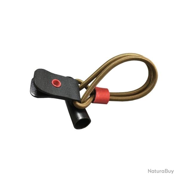 Grey Man Tactical Shock Cord Sangle �lastique fusil multi-usage MOLLE noir