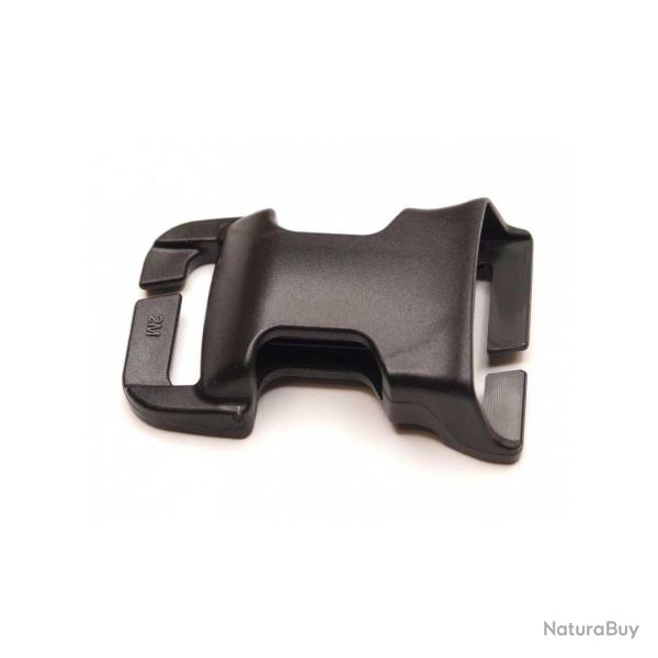 Boucle femelle 2M SRC WB 25 mm Noir - Vigilant