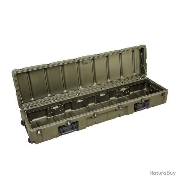 Valise ER17338-187 roues vide vert mili Explorer cases