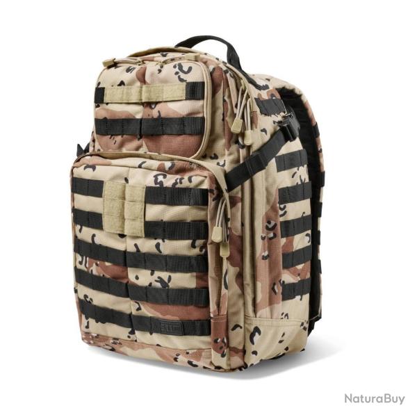 Sac a dos tactique Rush 24 2.0 37L Desert BDU 1351 robuste 5.11