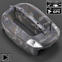 Bateau Amorceur BeeTackle Icon Edition Urban Camo Echo GPS