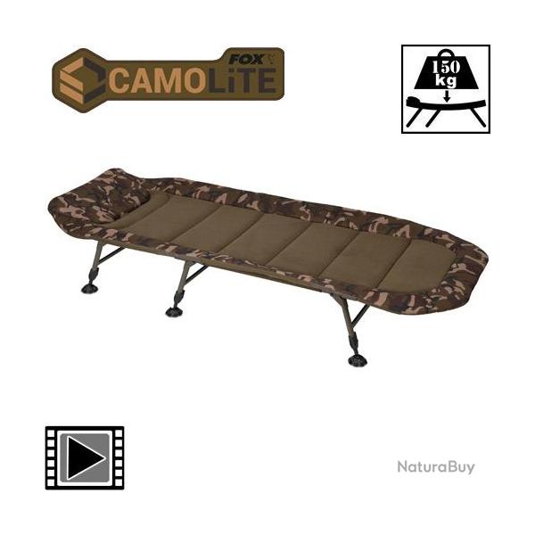 Bed Chair Fox Camolite XL 6 pieds