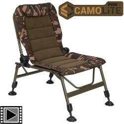 Level Chair Fox Camolite Compact Recliner
