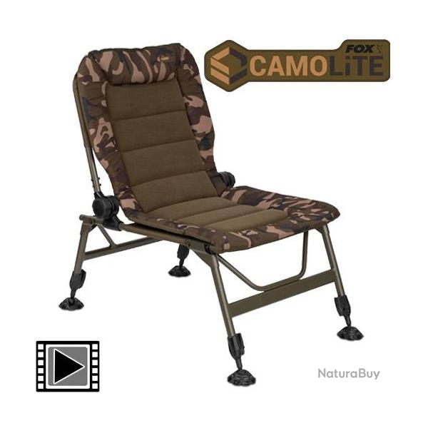 Level Chair Fox Camolite Compact Recliner