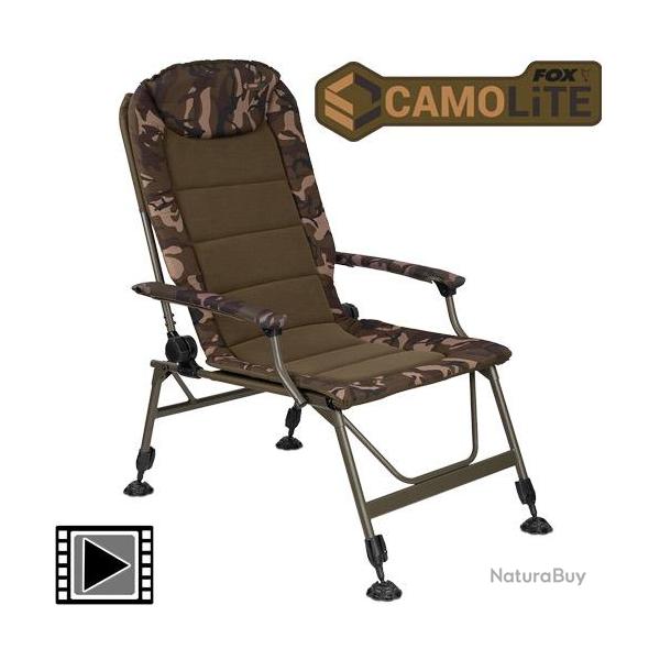 Level Chair Fox Camolite Large Recliner