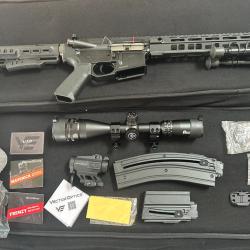 Pack Hammerli Tac-R1 Lunette point rouge bipied Chargeurs