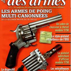 gazette des armes 430 oss stylo pistolet faultless, arles de poing multi-canonn&eacute;es 19&egrave;me, mas 36