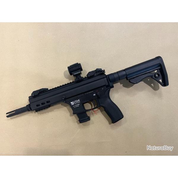 carabine UTAS UT9 mini PCC + vis�e point rouge calibre 9 para
