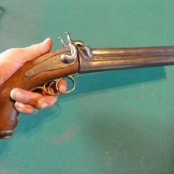 Grand pistolet type 1855 a restaurer