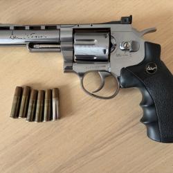 Airsoft - Dan Wesson - Chrom&eacute; - CO2