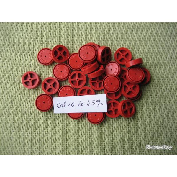 100 Obturateurs Harpax cal 16 �paisseur 4,5 mm