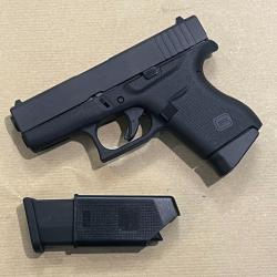 pistolet GLOCK mod. 43 calibre 9 para d&eacute;mo