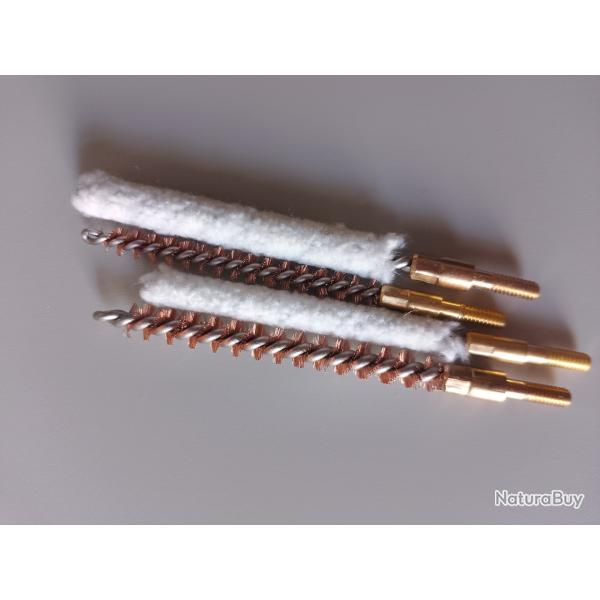 Brosse entretient carabine plombs 4,5mm .177 neuf