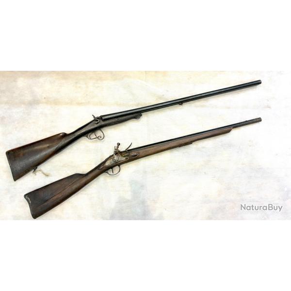 1 percussion centrale et 1 silex