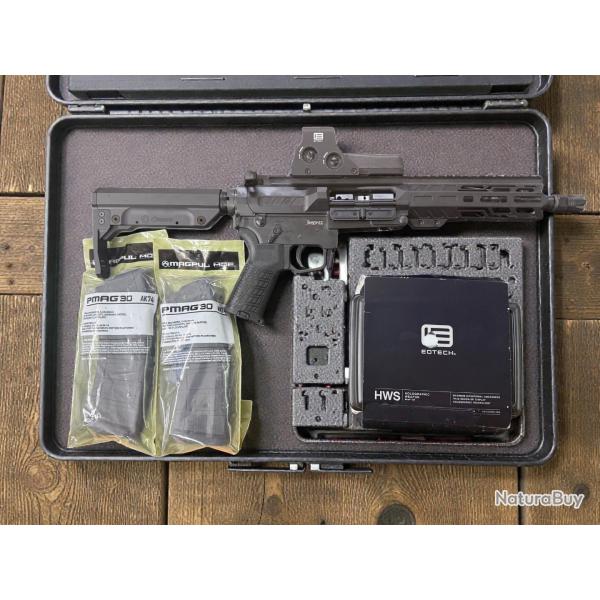 Carabine CMMG Banshee MK47 8" cal.7,62x39 + EOTECH