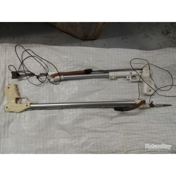 2 FUSILS DE CHASSE SOUS MARINS