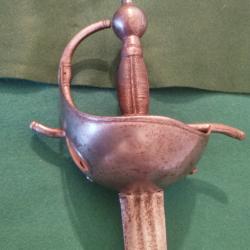 &Eacute;p&eacute;e de cavalerie Espagnole Mod&eacute;le   de la seconde moiti&eacute; du XVIII si&eacute;cle.Ano 1761