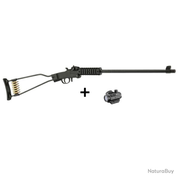 Carabine CHIAPPA little badger cal.17hmr + point rouge RTI (OP8081)