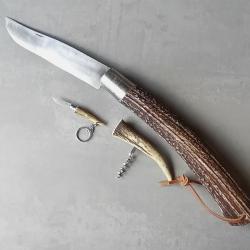 Couteau de poche Opinel 13 bois de cerf