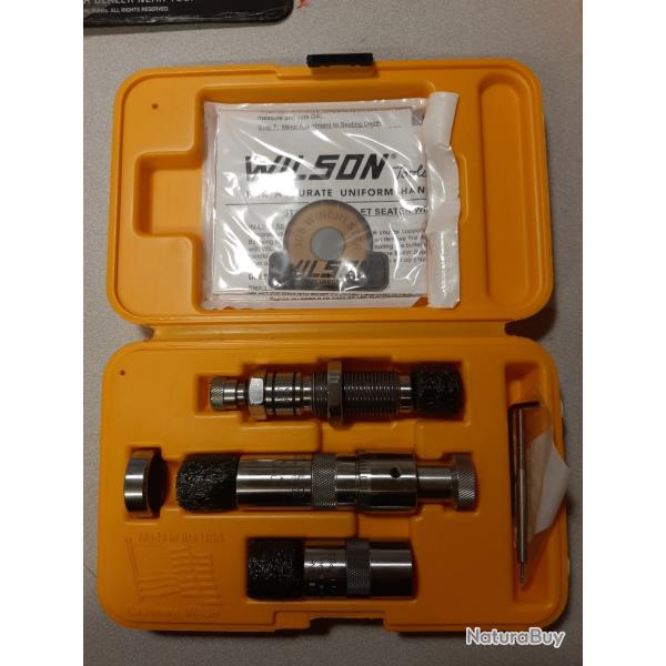 Outils de rechargement L.E. Wilson en 6.5x47 Lapua