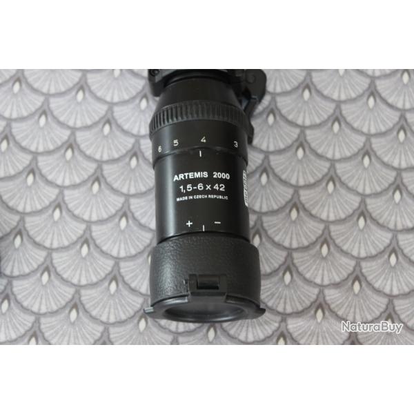 lunette MEOPTA ARTEMIS 2000 1.5-6x42