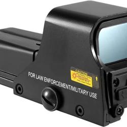 Viseur Holographique 552 Red/Green Dot 20mm Aluminium Antichoc &Eacute;tanche 5 Niveaux