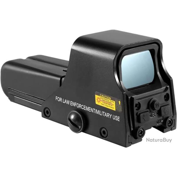Viseur Holographique 552 Red/Green Dot 20mm Aluminium Antichoc �tanche 5 Niveaux