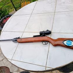 carabine air comprim&eacute; diana 27 point rouge hawke