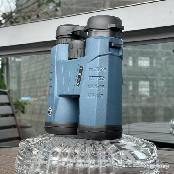 Jumelles 12x42 HD BAK4 �tanches IPX4 Observation Oiseaux Chasse Sport Compactes Bleu Ciel