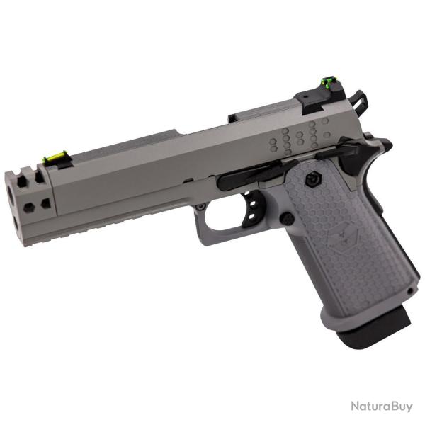 R�plique airsoft pistolet GBB Raven Hi-Capa Hex-Comp Gris