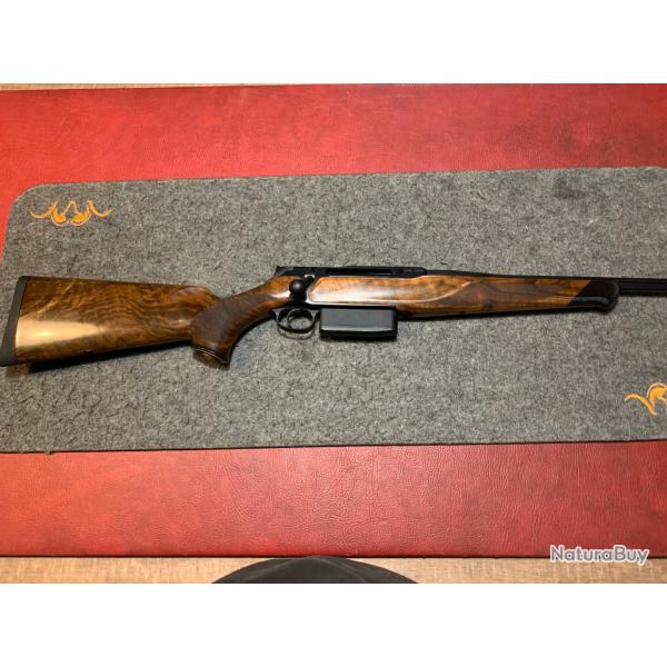 Carabine Sauer 505 ergolux cal 308win bois grade 5 finition highland canon de 51cm flut� filet� 15/1