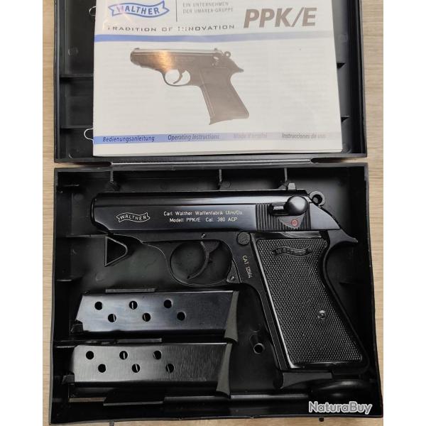 Pistolet WALTHER mod�le PPK/E - Cal .380 ACP - Mallette, 3 chargeurs (Occasion)