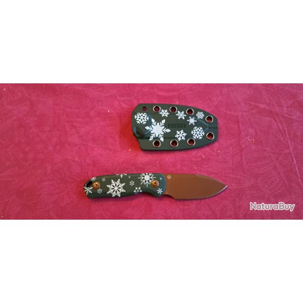 couteau fixe edc KIZER drop bear edition limit�e