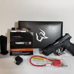 DESTOCKAGE  CATEGORIE B PISTOLET TAURUS TX22 CAL 22LR GARANTIE 2 ANS FRAIS DE PORT OFFERT